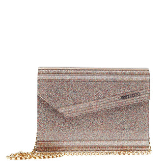 Jimmy Choo Candy Clutch Glitter Small