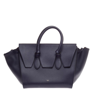 Celine Tie Knot Tote Smooth Leather Large