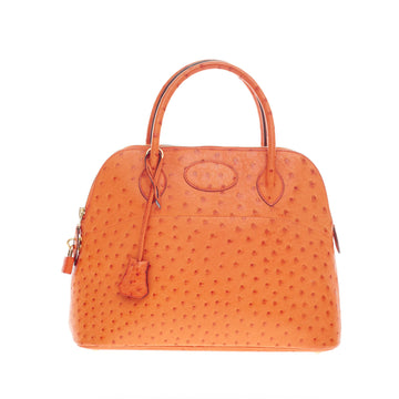 Hermes Bolide Ostrich 31