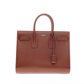 Saint Laurent Sac De Jour Tote Leather Small