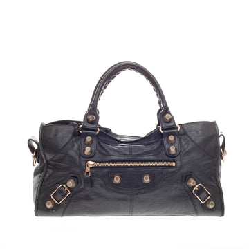Balenciaga Part Time Giant Studs Leather