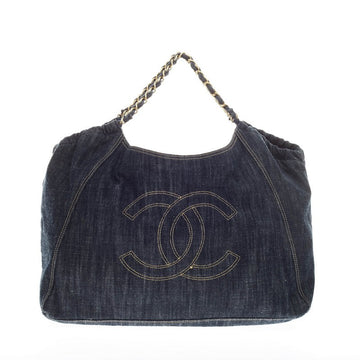 Chanel Coco Cabas Denim Large
