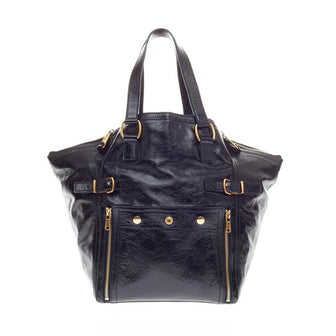 Saint Laurent Downtown Tote Patent Large