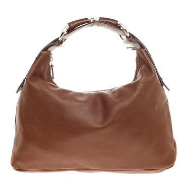 Gucci Horsebit Hobo Leather Medium