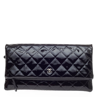 Chanel Beauty CC Clutch Quilted Patent -