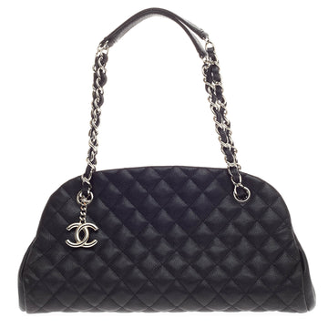 Chanel Just Mademoiselle Caviar Medium