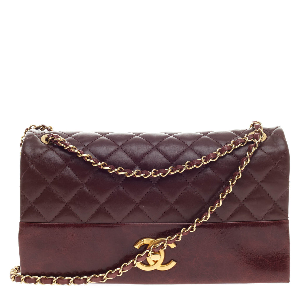 Chanel soft elegance flap bag sale