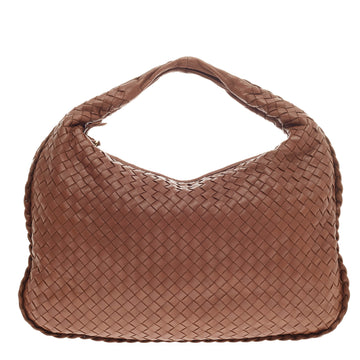 Bottega Veneta Veneta Hobo Intrecciato Nappa Medium
