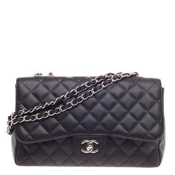 Chanel Classic Single Flap Caviar Jumbo