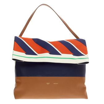 Celine All Soft Tote Printed Leather