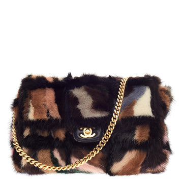 Chanel Arm Candy Multicolor Flap Mink Medium