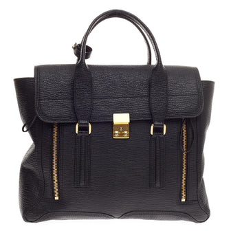 3.1 Phillip Lim Pashli Satchel Leather Large