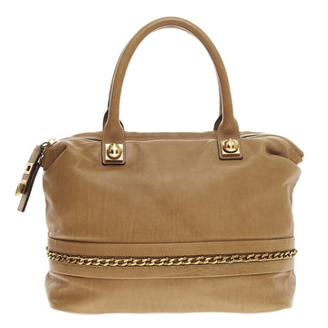 Chloe Kira Convertible Bowler Leather Medium