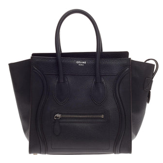 Celine Luggage Grainy Leather Micro