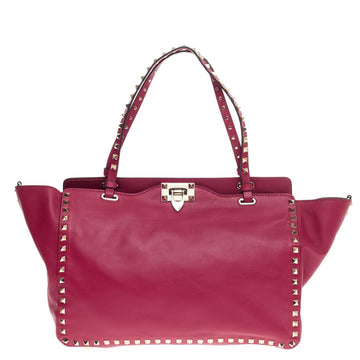Valentino Rockstud Tote Soft Leather Medium