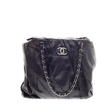 Chanel Twisted Tote Glazed Calfskin