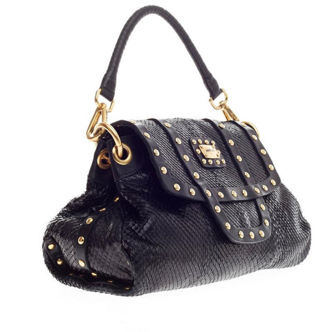 jimmy choo kaja patchwork python leather shoulder bag... Buy Jimmy Choo Flap Shoulder Bag Studded Python Black 263301
