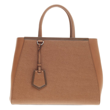 Fendi 2Jours Leather Medium