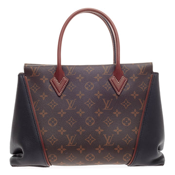 Louis Vuitton W Tote Monogram Canvas and Leather PM