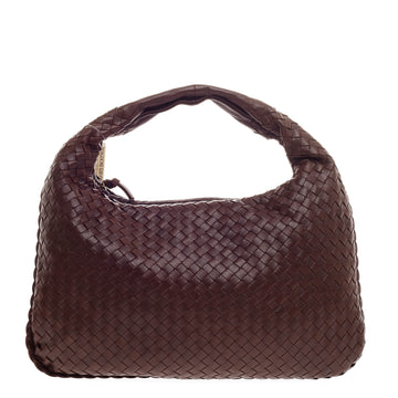 Bottega Veneta Veneta Hobo Intrecciato Nappa Medium