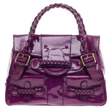 Valentino Histoire Satchel Patent -