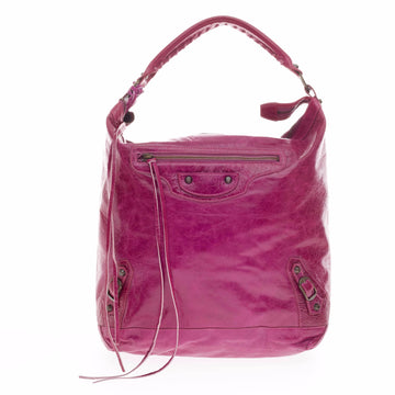 Balenciaga Day Hobo Classic Studs Leather