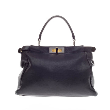 Fendi Peekaboo Leather Regular
