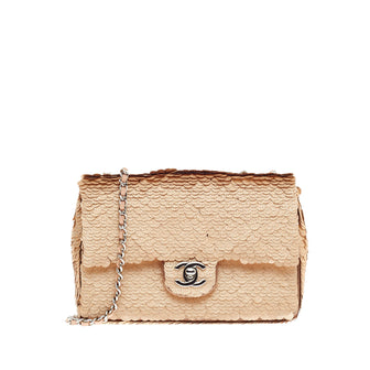Chanel Classic Flap Limited Edition Sequin Pailette Small