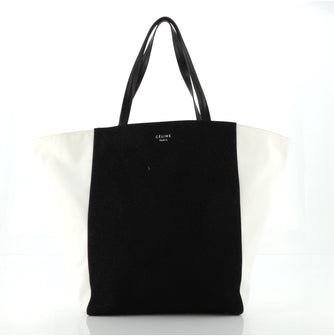 Bicolor Phantom Cabas Tote Canvas Large