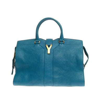 Saint Laurent Chyc Cabas Tote Leather Large