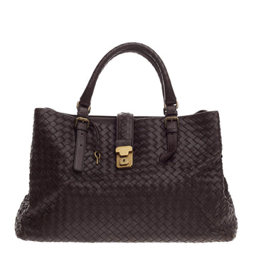 Bottega Veneta Roma Intrecciato Nappa Large