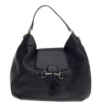 Gucci Emily Hobo Leather Medium