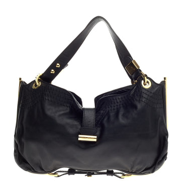 Jimmy Choo Arianne Shoulder Bag Leather Large