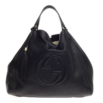 Gucci Soho Shoulder Bag Leather Large