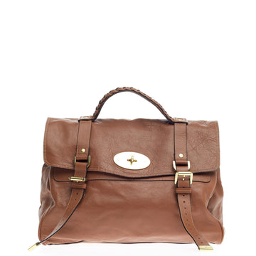 Mulberry Alexa Satchel Soft Buffalo Medium