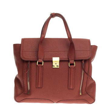 3.1 Phillip Lim Pashli Satchel Leather Large