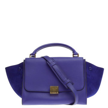 Celine Trapeze Grainy Leather Mini