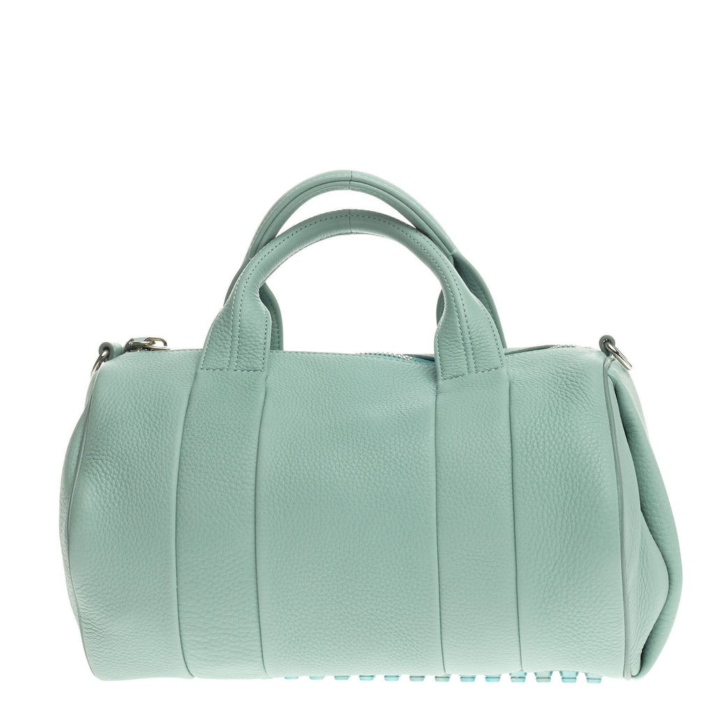 Buy Alexander Wang Rocco Satchel Leather Green 662711