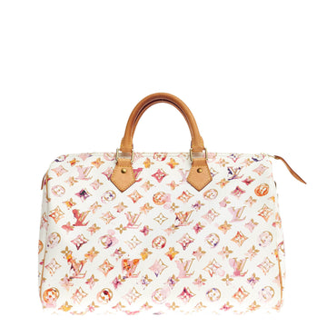 Louis Vuitton Speedy Limited Edition Aquarelle Monogram Canvas 35