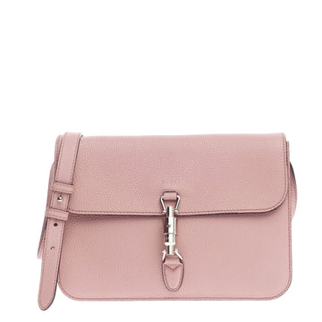 Gucci Jackie Flap Shoulder Bag Soft Leather