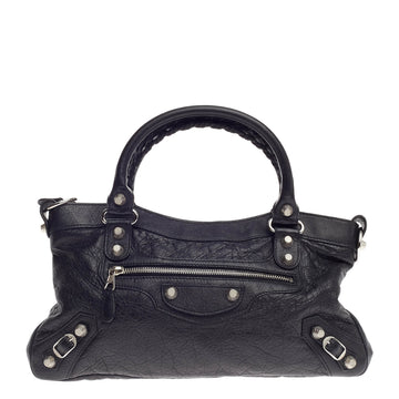 Balenciaga First Giant Studs Leather