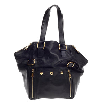 Saint Laurent Downtown Tote Leather Small 