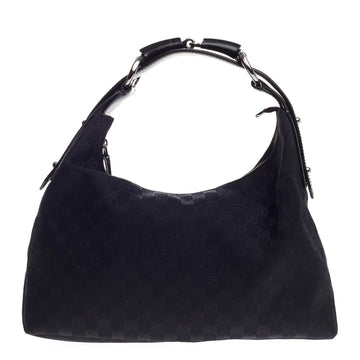 Gucci Horsebit Hobo GG Canvas Medium