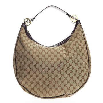 Gucci Twins Hobo GG Canvas Large