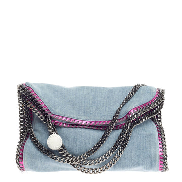 Stella McCartney Falabella Fold Over Denim