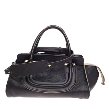 Chloe Everston Satchel Leather Medium