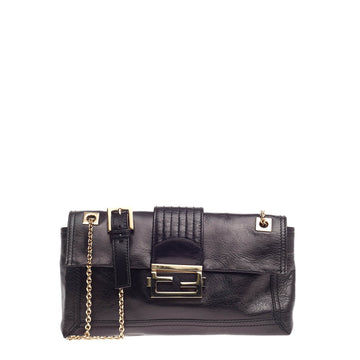 Fendi Chain Strap Baguette Leather Medium