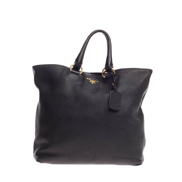 Prada Convertible Tote Vitello Daino Large