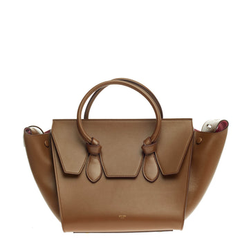 Celine Tie Knot Tote Smooth Leather Mini