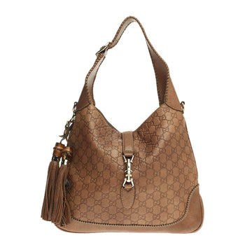 Gucci New Jackie Guccissima Leather Medium